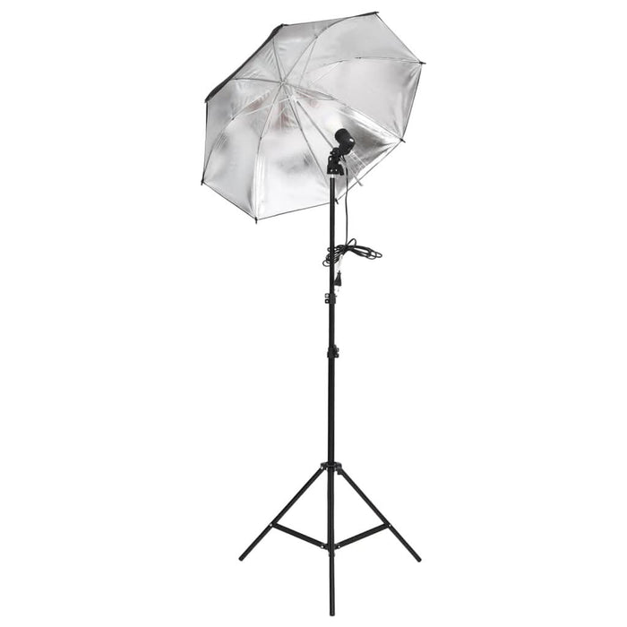 Kit studio foto cu set de lumină și fundal - WALTI WALTI
