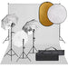 Kit studio foto cu set de lumini, fundal și reflector - WALTI WALTI