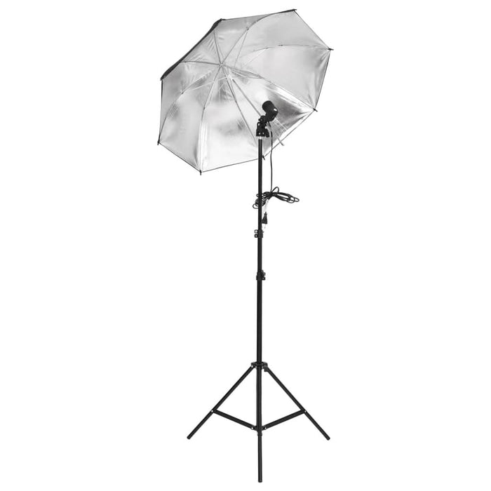 Kit studio foto cu set de lumini, fundal și reflector - WALTI WALTI