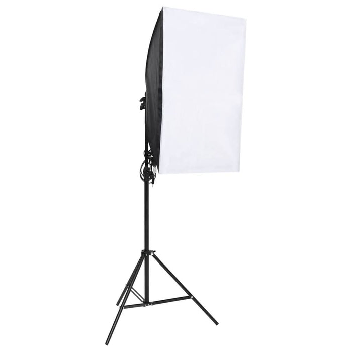 Kit studio foto cu set de lumini, fundal și reflector - WALTI WALTI