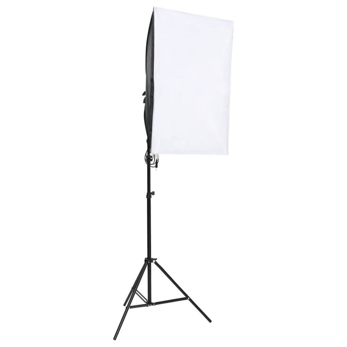Kit studio foto cu set de lumină și fundal - WALTI WALTI
