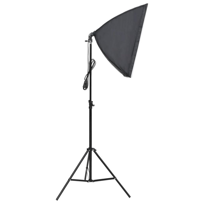 Kit studio foto cu set de lumină și fundal - WALTI WALTI