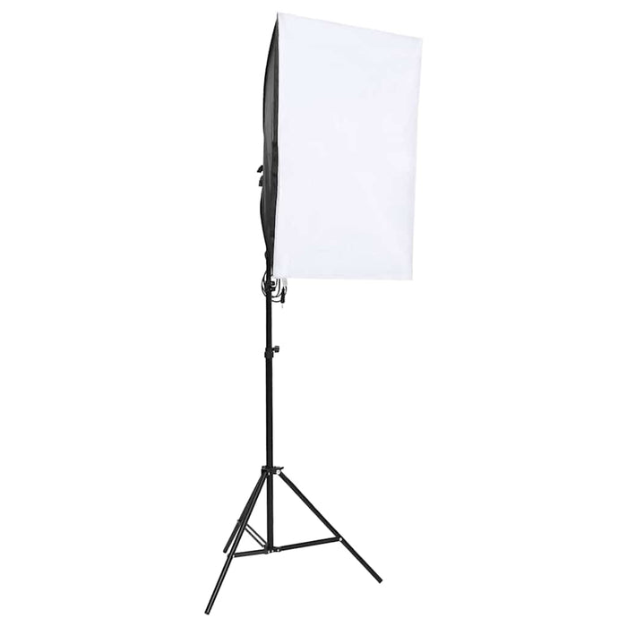 Kit studio foto cu set de lumină și fundal - WALTI WALTI