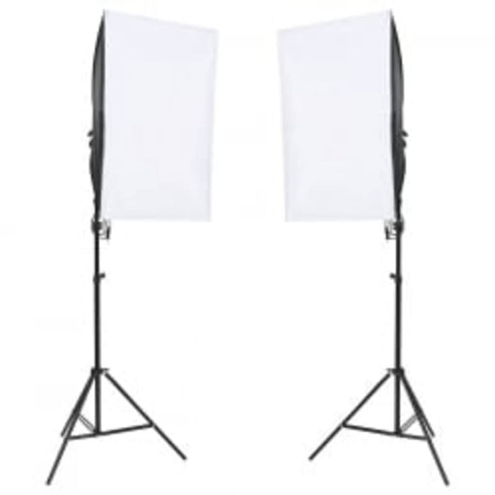 Set studio foto cu lumină, fundal și reflector - WALTI WALTI