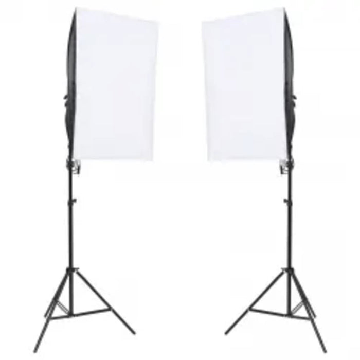 Kit studio foto cu set de lumini, fundal și reflector - WALTI WALTI