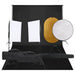 Kit studio foto cu set de lumini, fundal și reflector - WALTI WALTI
