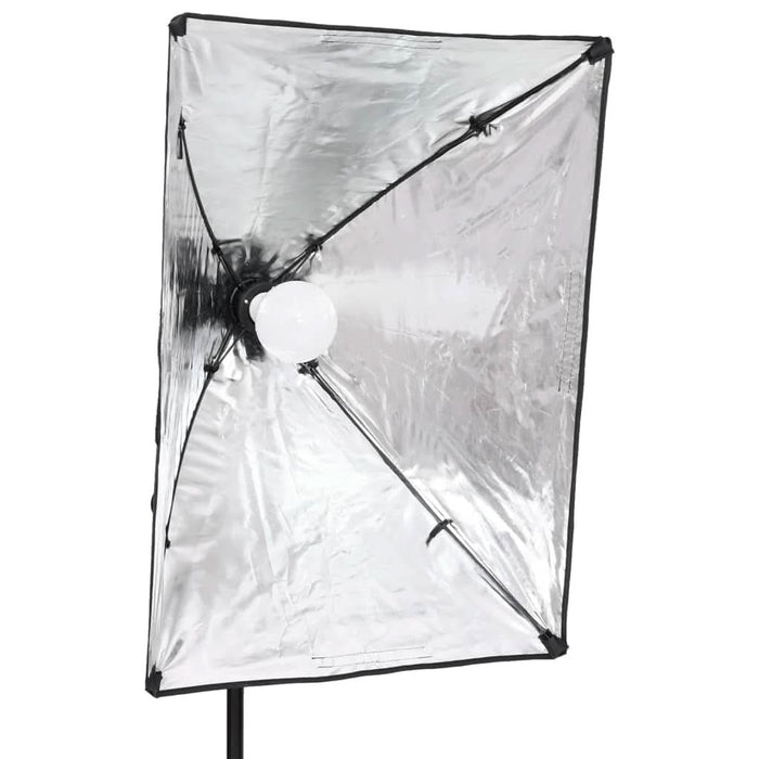Kit studio foto cu set de lumini, fundal și reflector - WALTI WALTI