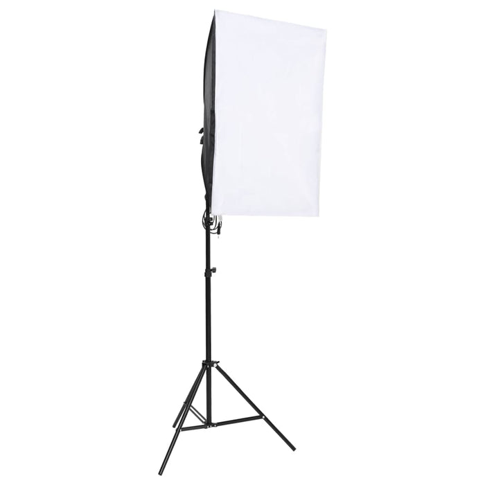 Kit studio foto cu set de lumini, fundal și reflector - WALTI WALTI