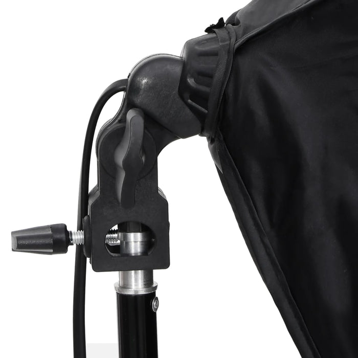 Kit studio foto cu set de lumini, fundal și reflector - WALTI WALTI