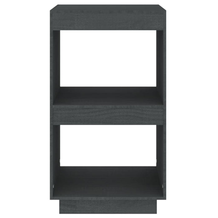 Bibliotecă, gri, 40x35x71 cm, lemn masiv de pin - WALTI WALTI