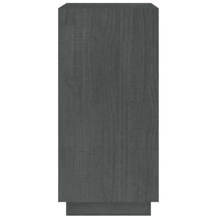 Bibliotecă, gri, 40x35x71 cm, lemn masiv de pin - WALTI WALTI
