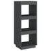 Bibliotecă/Separator cameră gri 40x35x103 cm lemn masiv de pin - WALTI WALTI