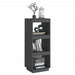 Bibliotecă/Separator cameră gri 40x35x103 cm lemn masiv de pin - WALTI WALTI
