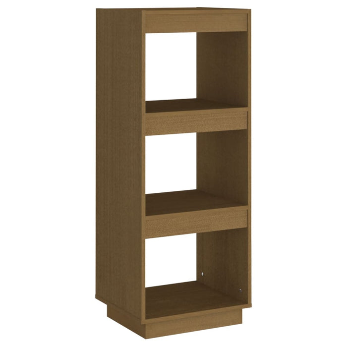 Bibliotecă/Separator cameră, maro miere, lemn masiv de pin - WALTI WALTI