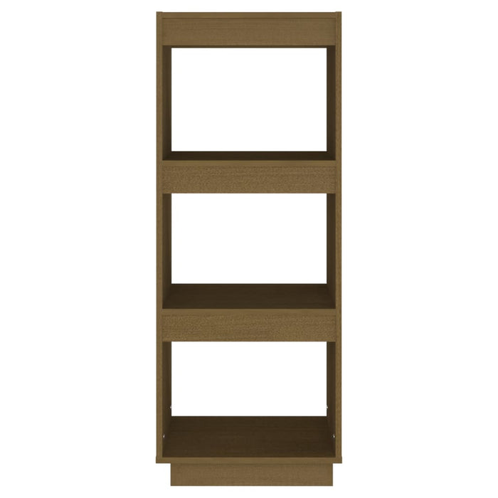 Bibliotecă/Separator cameră, maro miere, lemn masiv de pin - WALTI WALTI