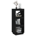 Bibliotecă/Separator cameră negru 40x35x103 cm lemn masiv pin - WALTI WALTI