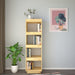 Bibliotecă/Separator cameră, 40x35x135 cm, lemn masiv de pin - WALTI WALTI