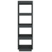 Bibliotecă/Separator cameră, gri, 40x35x135 cm, lemn masiv pin - WALTI WALTI