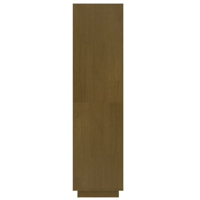 Bibliotecă/Separator cameră maro miere 40x35x135cm lemn pin - WALTI WALTI