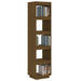 Bibliotecă/Separator cameră, maro miere, 40x35x167 cm lemn pin - WALTI WALTI