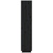 Bibliotecă/Separator cameră negru 40x35x167 cm lemn masiv pin - WALTI WALTI