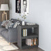 Bibliotecă, gri, 60x35x71 cm, lemn masiv de pin - WALTI WALTI