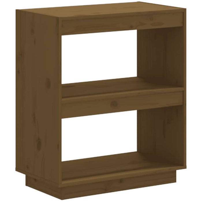 Bibliotecă, maro miere, 60x35x71 cm, lemn masiv de pin - WALTI WALTI