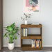 Bibliotecă, maro miere, 60x35x71 cm, lemn masiv de pin - WALTI WALTI