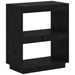 Bibliotecă, negru, 60x35x71 cm, lemn masiv de pin - WALTI WALTI