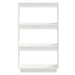 Bibliotecă/Separator cameră alb 60x35x103 cm lemn masiv de pin - WALTI WALTI