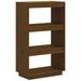Bibliotecă/Separator cameră maro miere 60x35x103cm lemn pin - WALTI WALTI