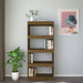 Bibliotecă/Separator cameră, maro miere, 60x35x135 cm lemn pin - WALTI WALTI