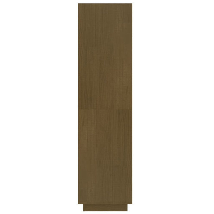 Bibliotecă/Separator cameră, maro miere, 60x35x135 cm lemn pin - WALTI WALTI
