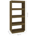 Bibliotecă/Separator cameră, maro miere, 60x35x135 cm lemn pin - WALTI WALTI