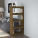 Bibliotecă/Separator cameră, maro miere, 60x35x135 cm lemn pin - WALTI WALTI