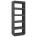 Bibliotecă/Separator cameră, gri, 60x35x167 cm, lemn masiv pin - WALTI WALTI