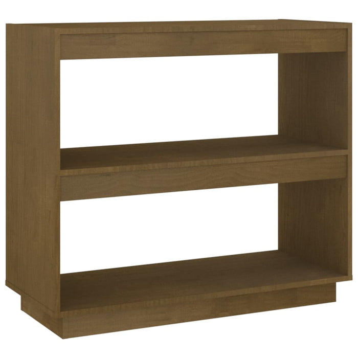 Bibliotecă, maro, 80x35x71 cm, lemn masiv de pin - WALTI WALTI