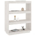 Bibliotecă/Separator cameră, alb, 80x35x103 cm, lemn masiv pin - WALTI WALTI