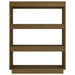 Bibliotecă/Separator cameră maro miere 80x35x103 cm lemn pin - WALTI WALTI