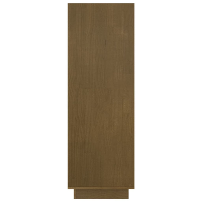 Bibliotecă/Separator cameră maro miere 80x35x103 cm lemn pin - WALTI WALTI