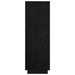 Bibliotecă/Separator cameră, negru, 80x35x103cm, lemn masiv pin - WALTI WALTI