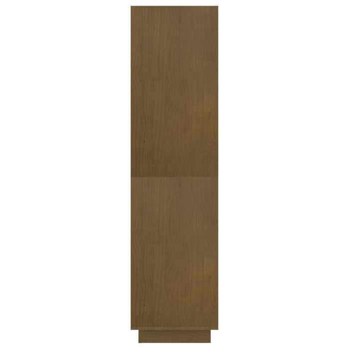 Bibliotecă/Separator cameră, maro miere, 80x35x135 cm lemn pin - WALTI WALTI