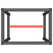 Cadru banc de lucru, negru mat/roșu mat, 70x50x79 cm, metal - WALTI WALTI