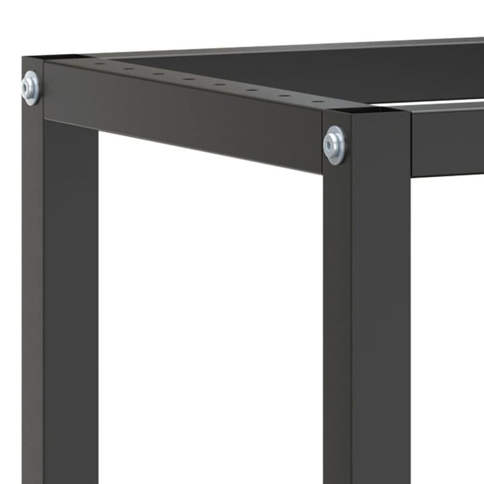 Cadru banc de lucru, negru mat/roșu mat, 110x50x79 cm, metal - WALTI WALTI