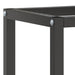 Cadru banc de lucru, negru mat/roșu mat, 210x50x79 cm, metal - WALTI WALTI