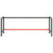 Cadru banc de lucru, negru mat/roșu mat, 220x57x79 cm, metal - WALTI WALTI