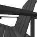 Scaun de grădină Adirondack, antracit, HDPE - WALTI WALTI