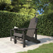 Scaun de grădină Adirondack, antracit, HDPE - WALTI WALTI