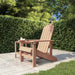 Scaun de grădină Adirondack, maro, HDPE - WALTI WALTI