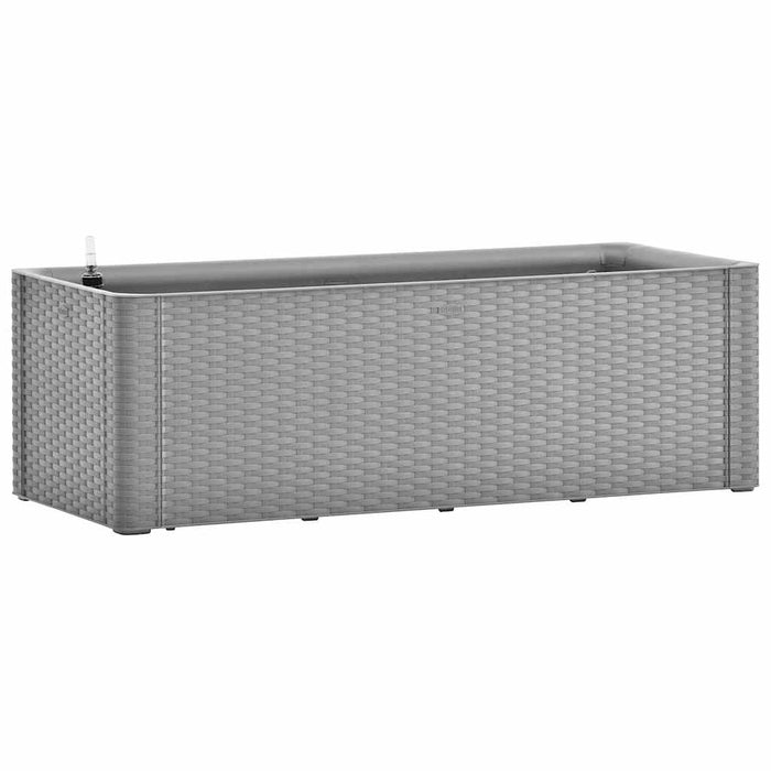 Strat înălțat grădină sistem automat udare gri 100x43x33 cm - WALTI WALTI